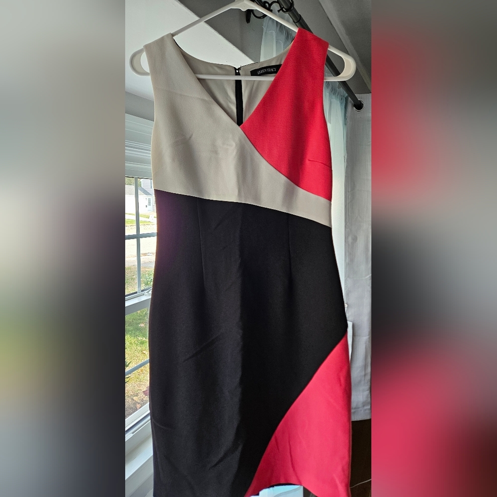 Ellen Tracy Sleeveless Dress